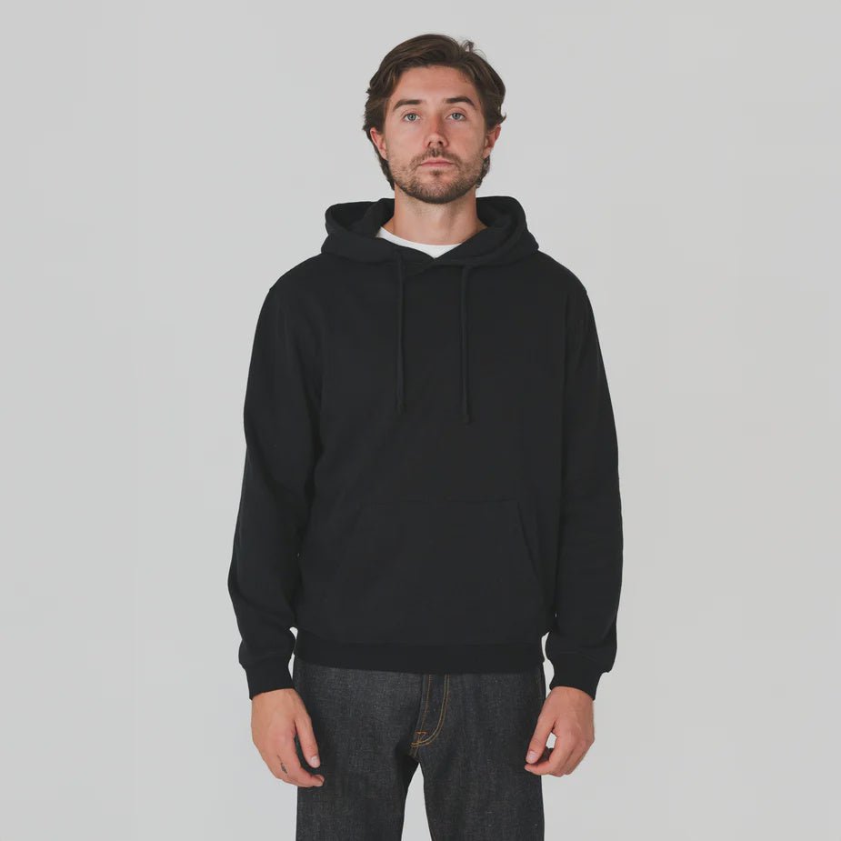 Men's Hoodie - Black - Margaret River Hemp Co