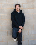 Men's Hoodie - Black - Margaret River Hemp Co