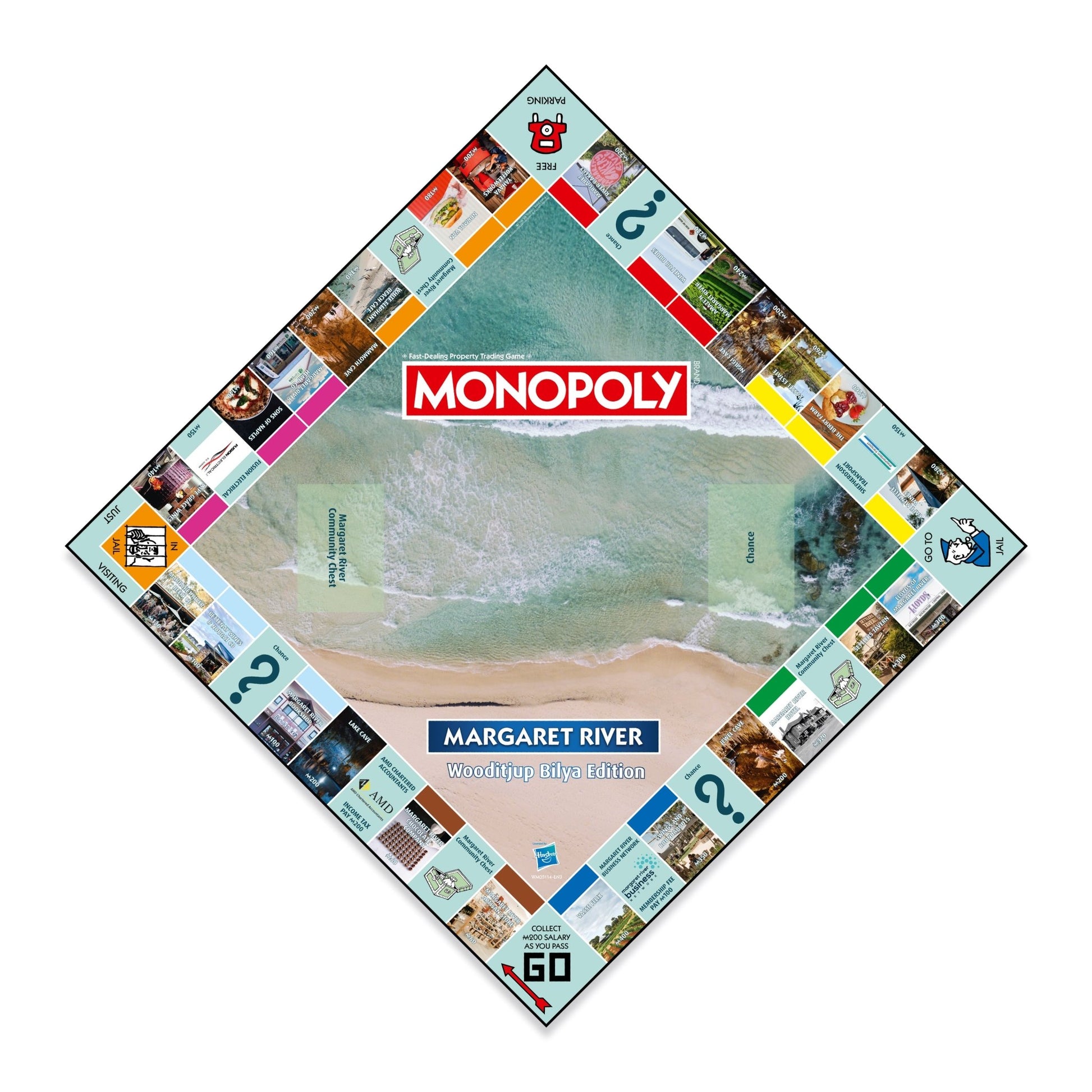 Monopoly Board - Margaret River - Margaret River Hemp Co