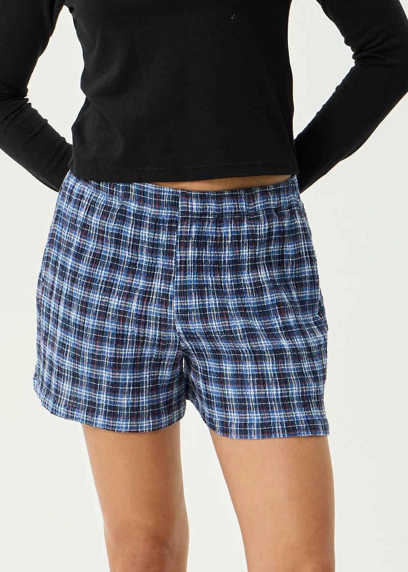 Mountains - Seersucker - Short - Margaret River Hemp Co