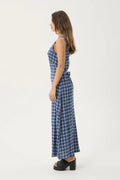 Mountains Tully - Seersucker - Maxi Dress - Margaret River Hemp Co