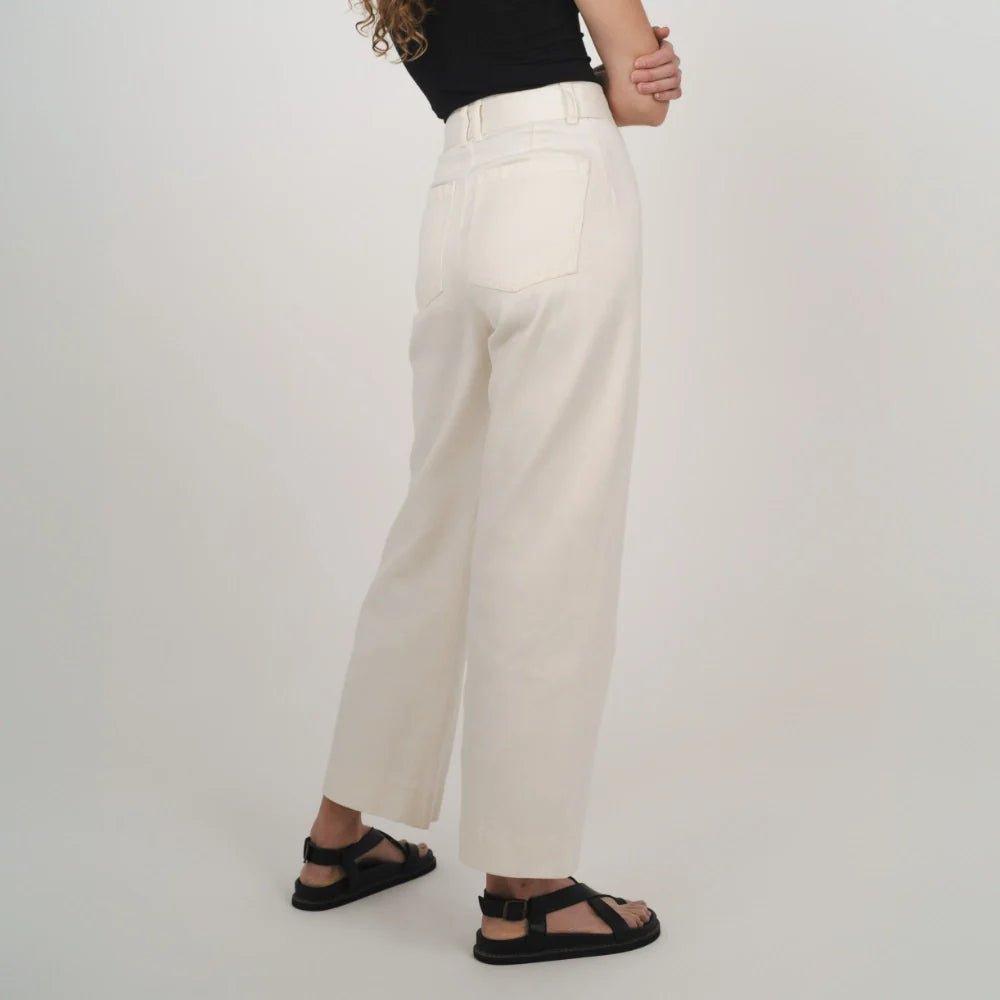 Newport Hemp Pants - Natural - Margaret River Hemp Co