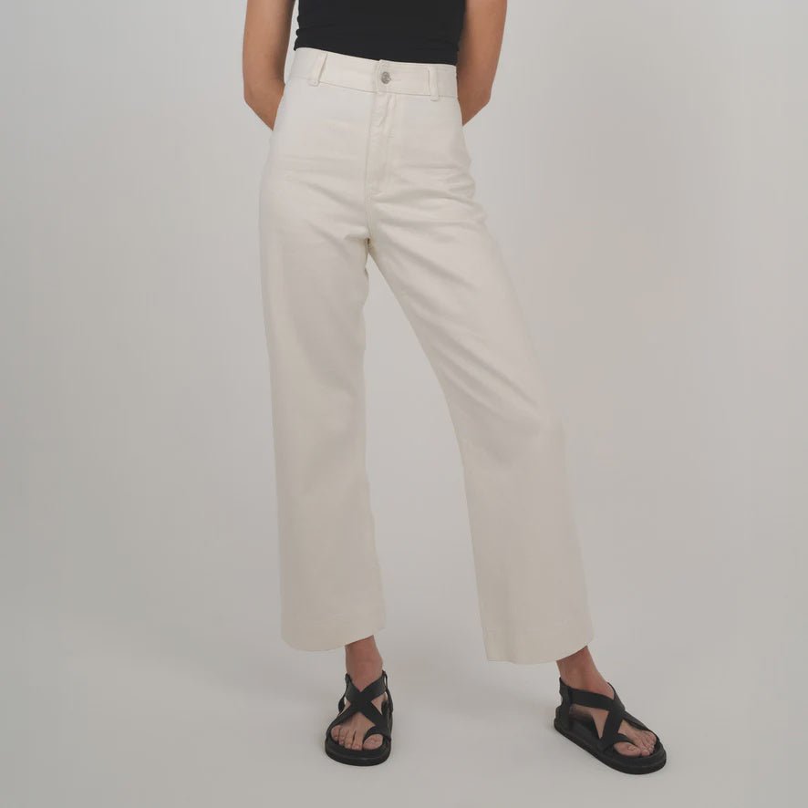 Newport Hemp Pants - Natural - Margaret River Hemp Co
