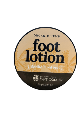 Organic Hemp Foot Lotion - Margaret River Hemp Co