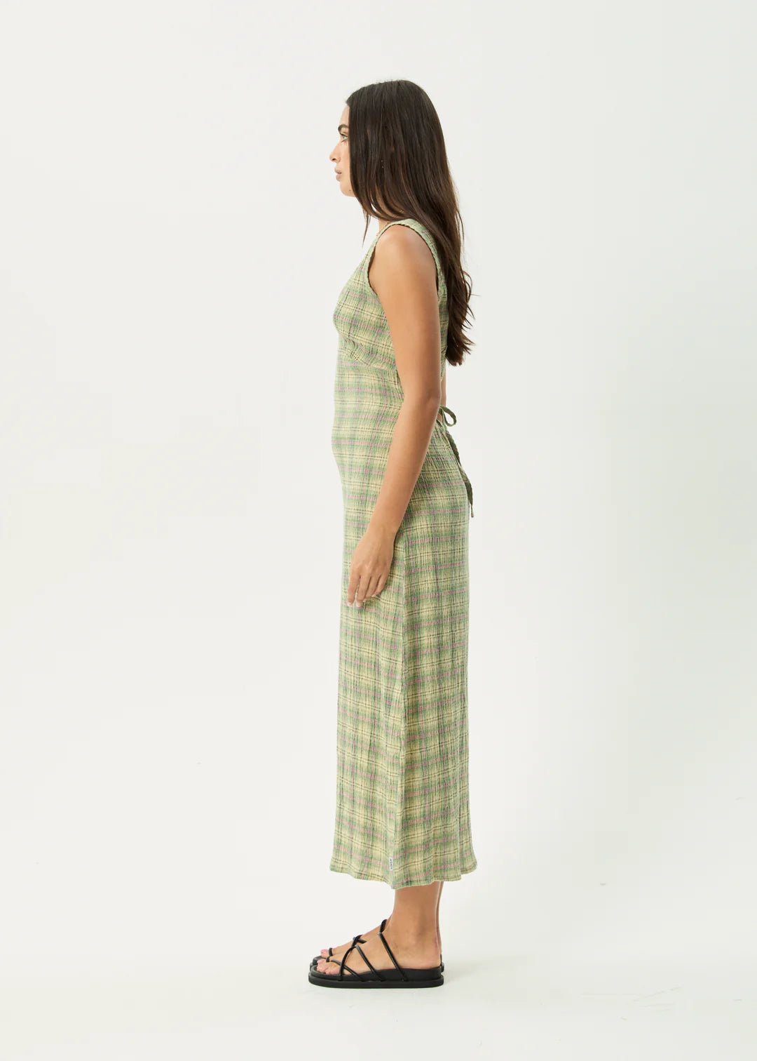 Position Maxi Dress - Green - Margaret River Hemp Co