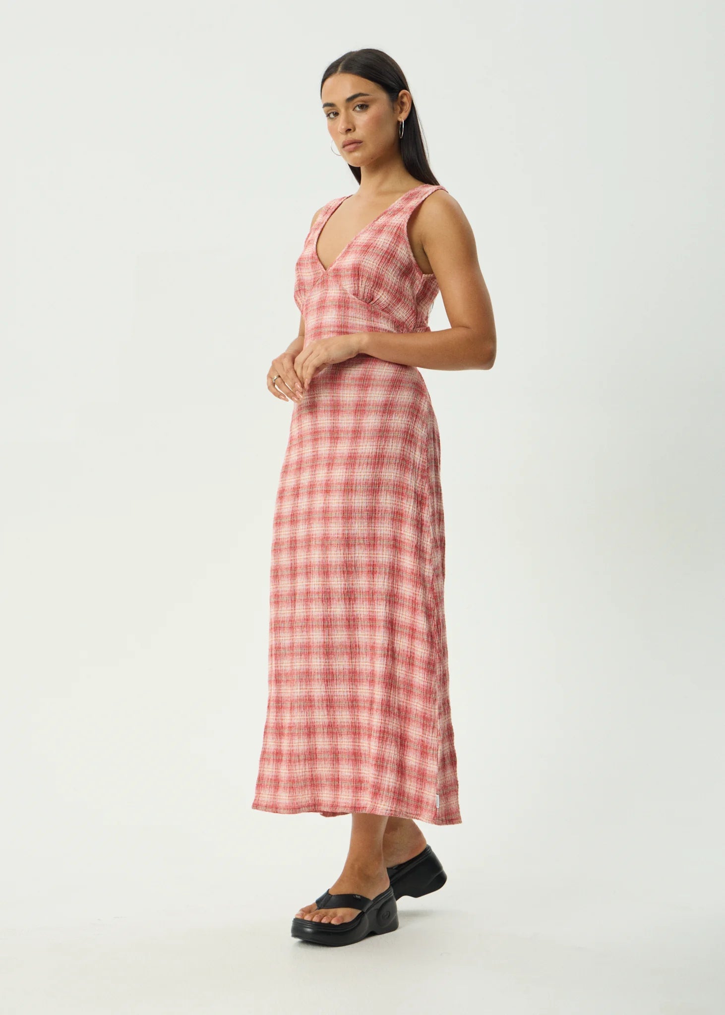 Position Maxi Dress - Red - Margaret River Hemp Co