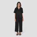 Pull On Pants - Black - Margaret River Hemp Co