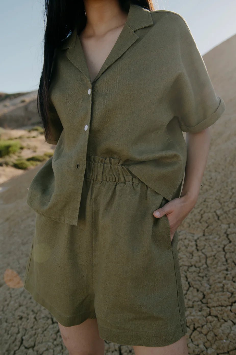Resort Shirt Short Sleeve - Margaret River Hemp Co