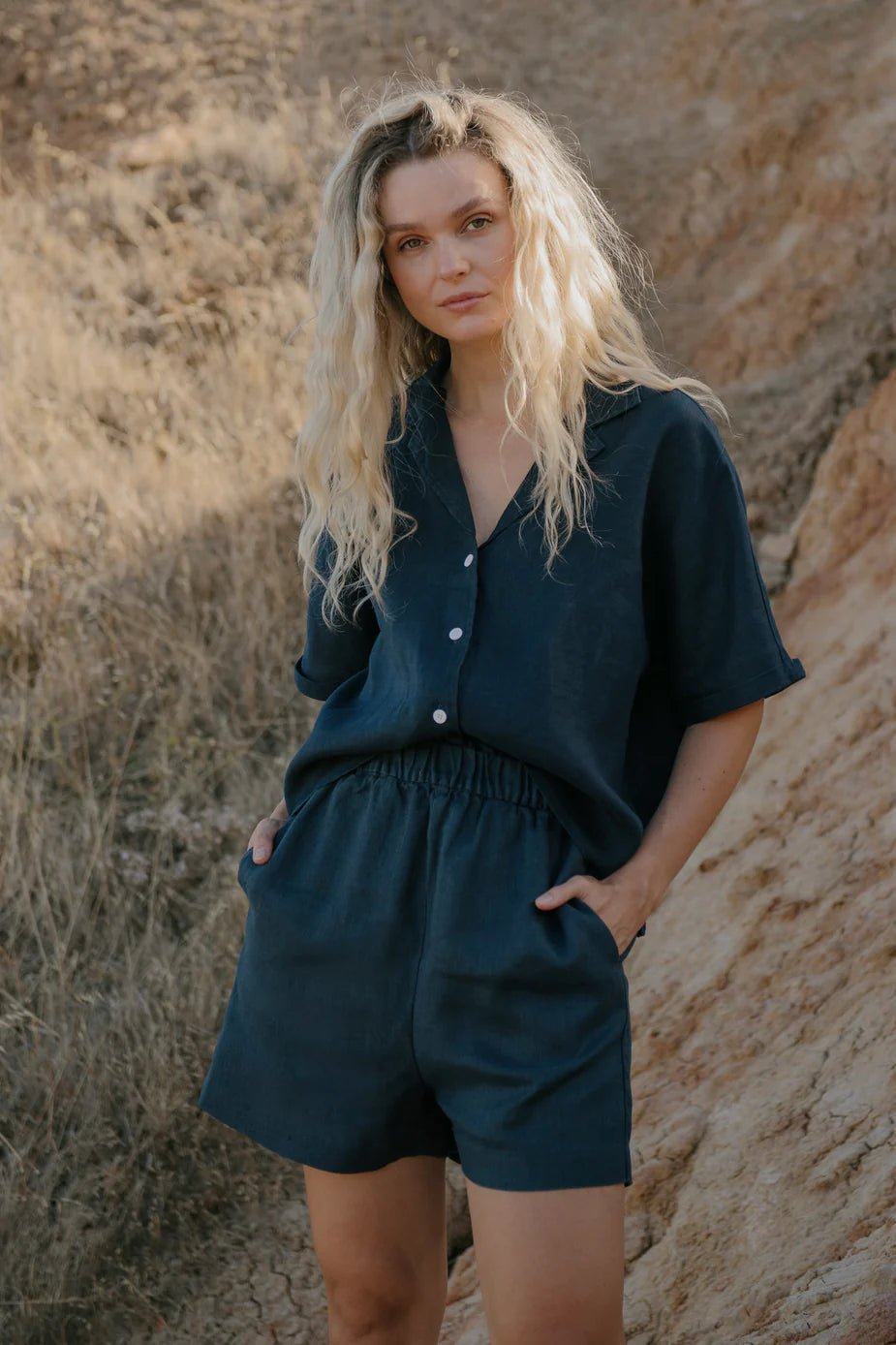 Resort Shirt Short Sleeve - Margaret River Hemp Co