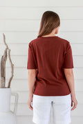 Roxy Half Sleeve T.Shirt - Margaret River Hemp Co