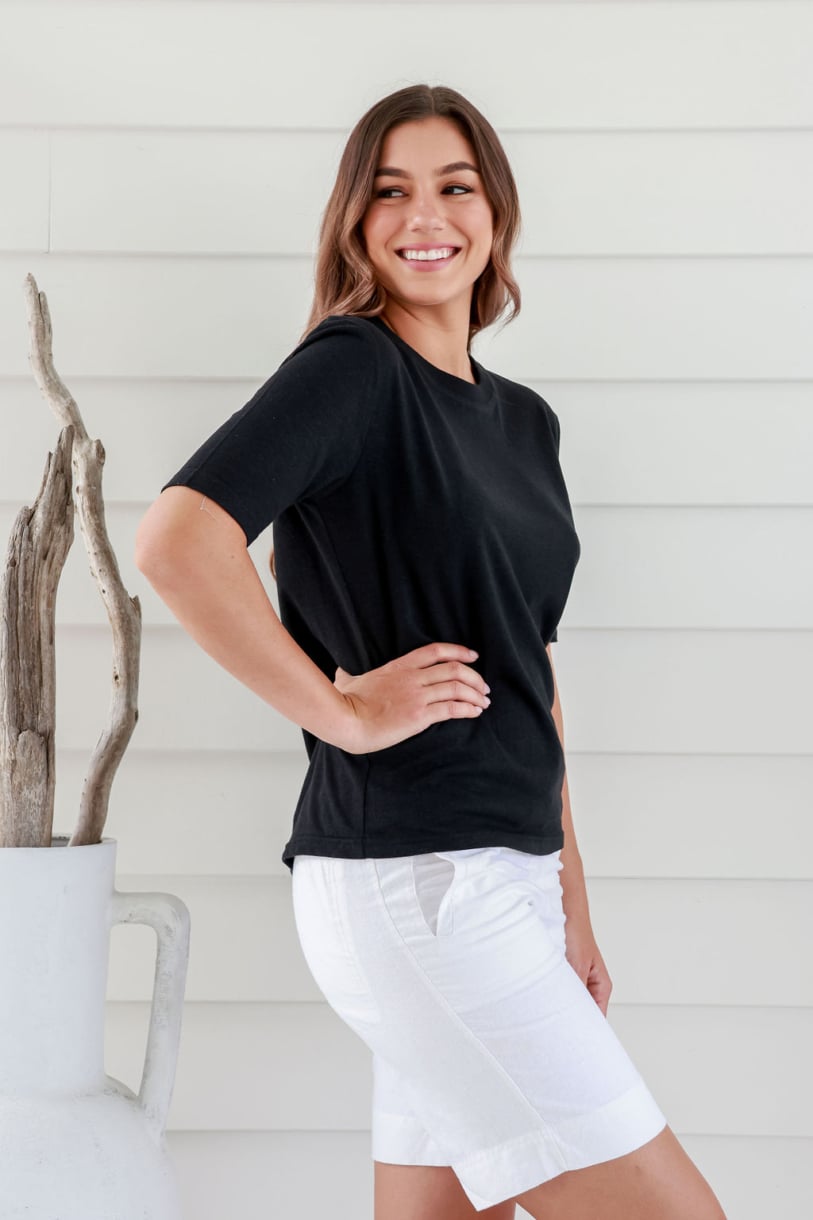 Roxy Half Sleeve T.Shirt - Margaret River Hemp Co