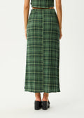 Seersucker Maxi Skirt - Check - Margaret River Hemp Co