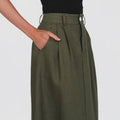 Tailored Midi Skirt - Margaret River Hemp Co