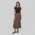 Tailored Midi Skirt - Margaret River Hemp Co