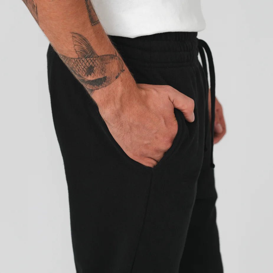 Trackpants - Black - Margaret River Hemp Co