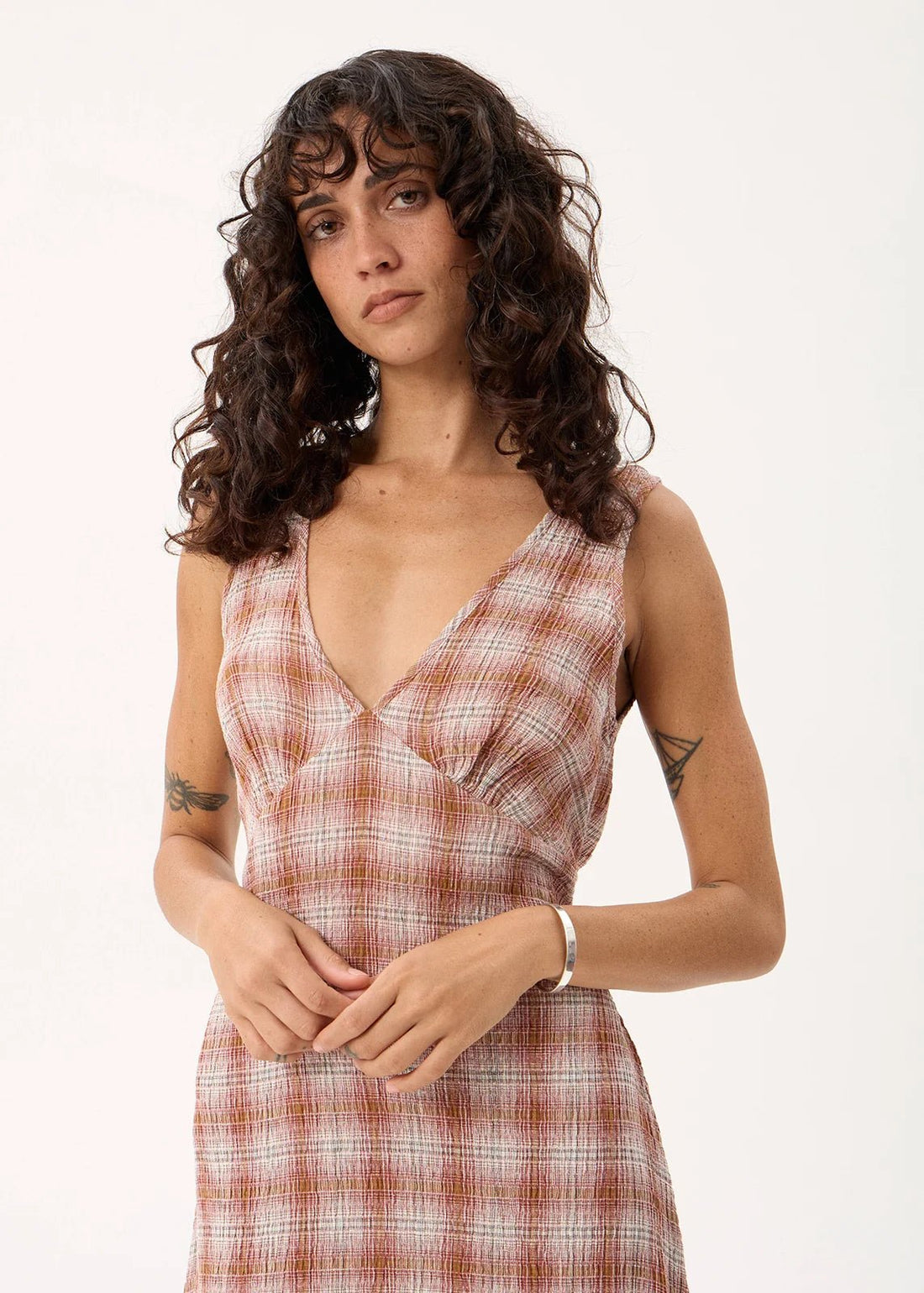 Tully-Seersucker Dress - Margaret River Hemp Co