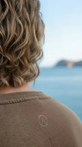 Unisex Crew Jumper - Cacao - Margaret River Hemp Co