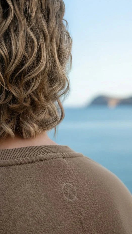 Unisex Crew Jumper - Cacao - Margaret River Hemp Co