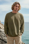 Unisex Crew Jumper - Cacao - Margaret River Hemp Co