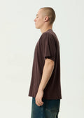 Wonders Boxy Tee - Coffee - Margaret River Hemp Co