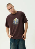 Wonders Boxy Tee - Coffee - Margaret River Hemp Co