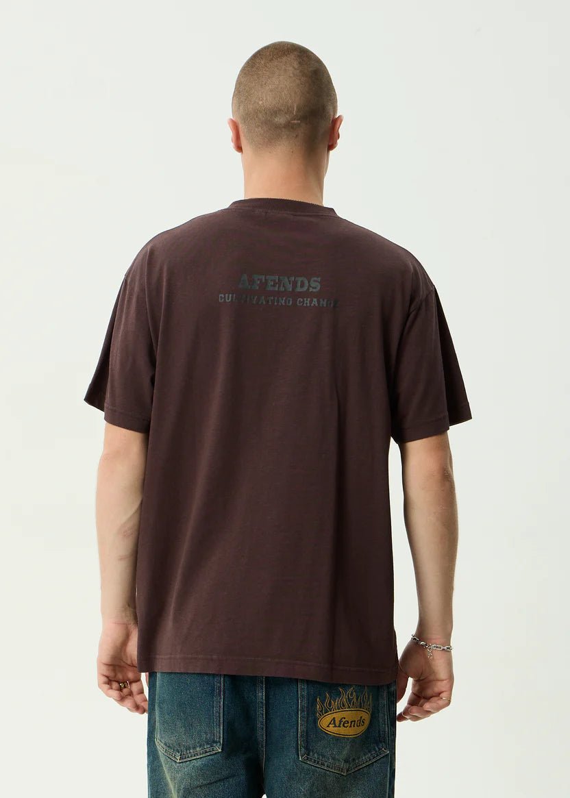 Wonders Boxy Tee - Coffee - Margaret River Hemp Co