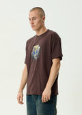 Wonders Boxy Tee - Coffee - Margaret River Hemp Co
