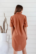 100% Hemp Shirt Dress - Margaret River Hemp Co