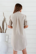 100% Hemp Shirt Dress - Margaret River Hemp Co