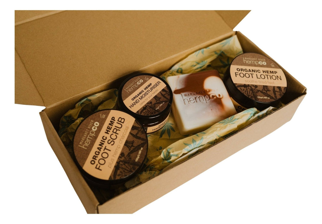 'Hand and Feet Treat' - Hemp Gift Box - Margaret River Hemp Co