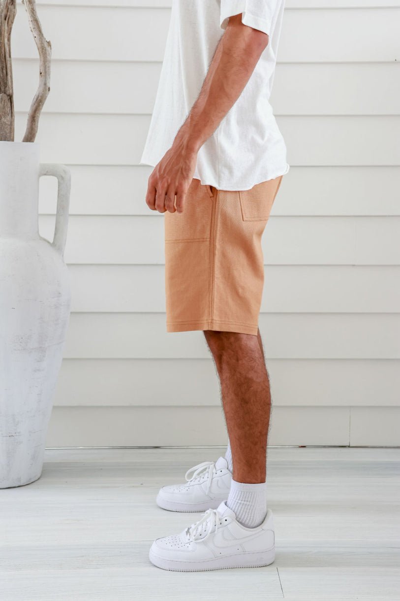 Hemp Elastic Waist Shorts - Margaret River Hemp Co