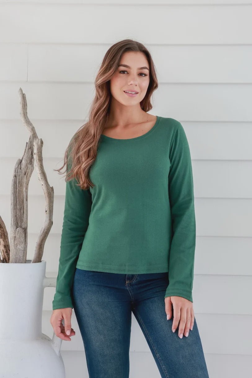 Hemp Long Sleeve Fitted T.Shirt - Margaret River Hemp Co