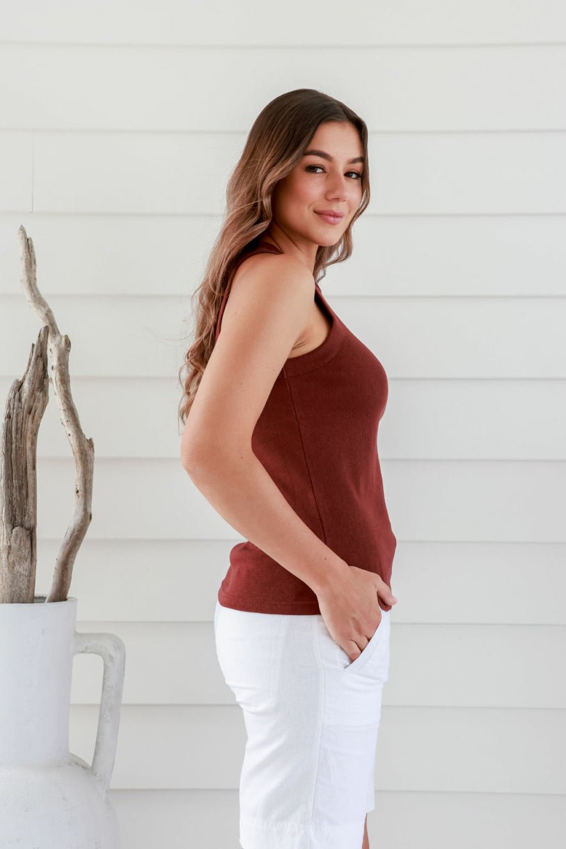 Hemp Rib Vest - Margaret River Hemp Co