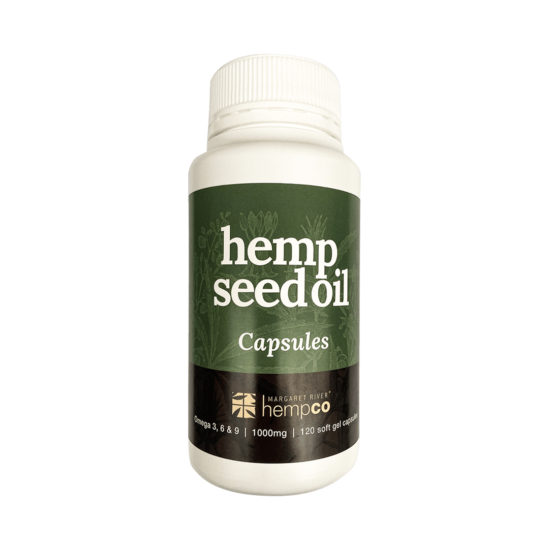 Hemp Seed Oil Capsules - Margaret River Hemp Co