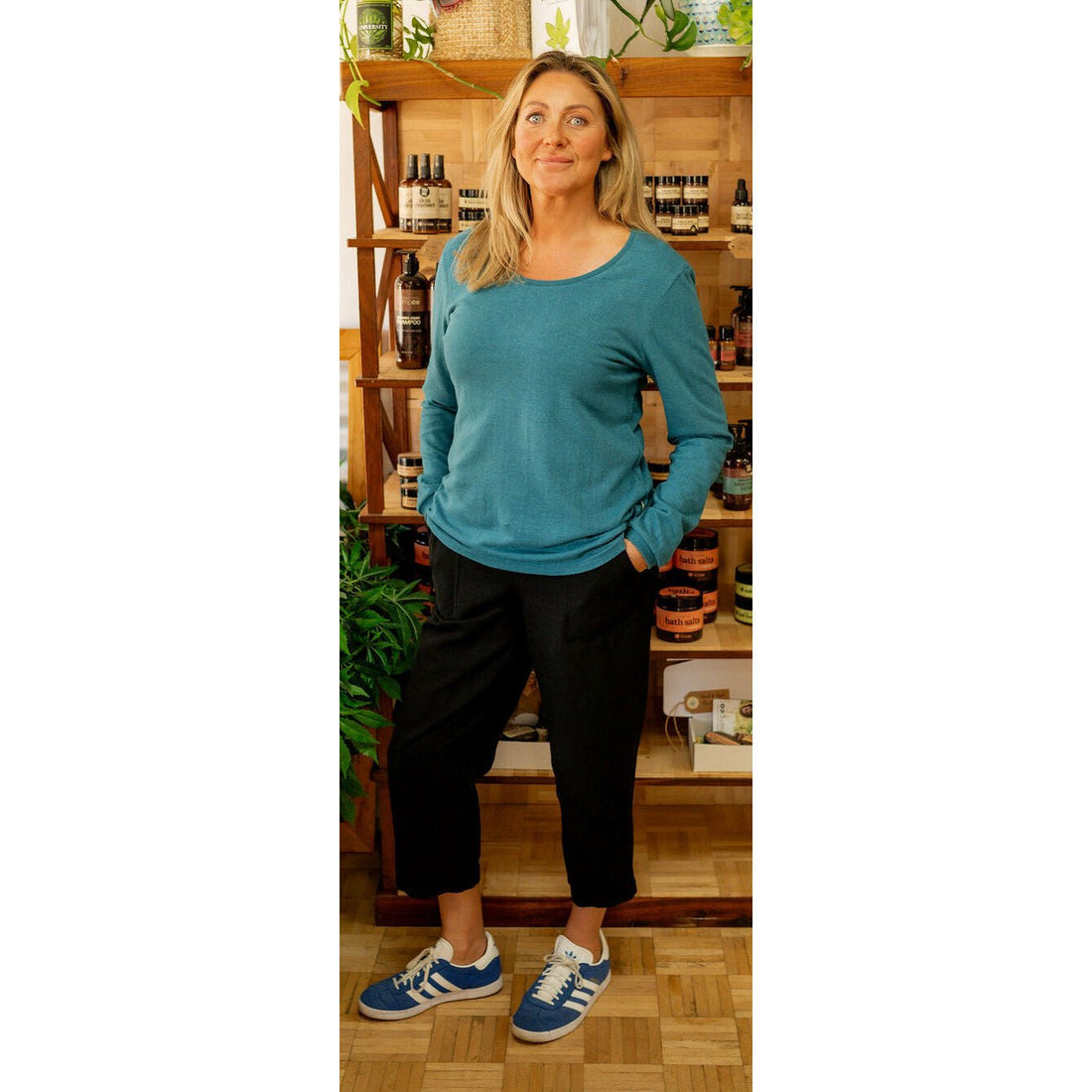 Ladies Classic L/S T.Shirt - Margaret River Hemp Co