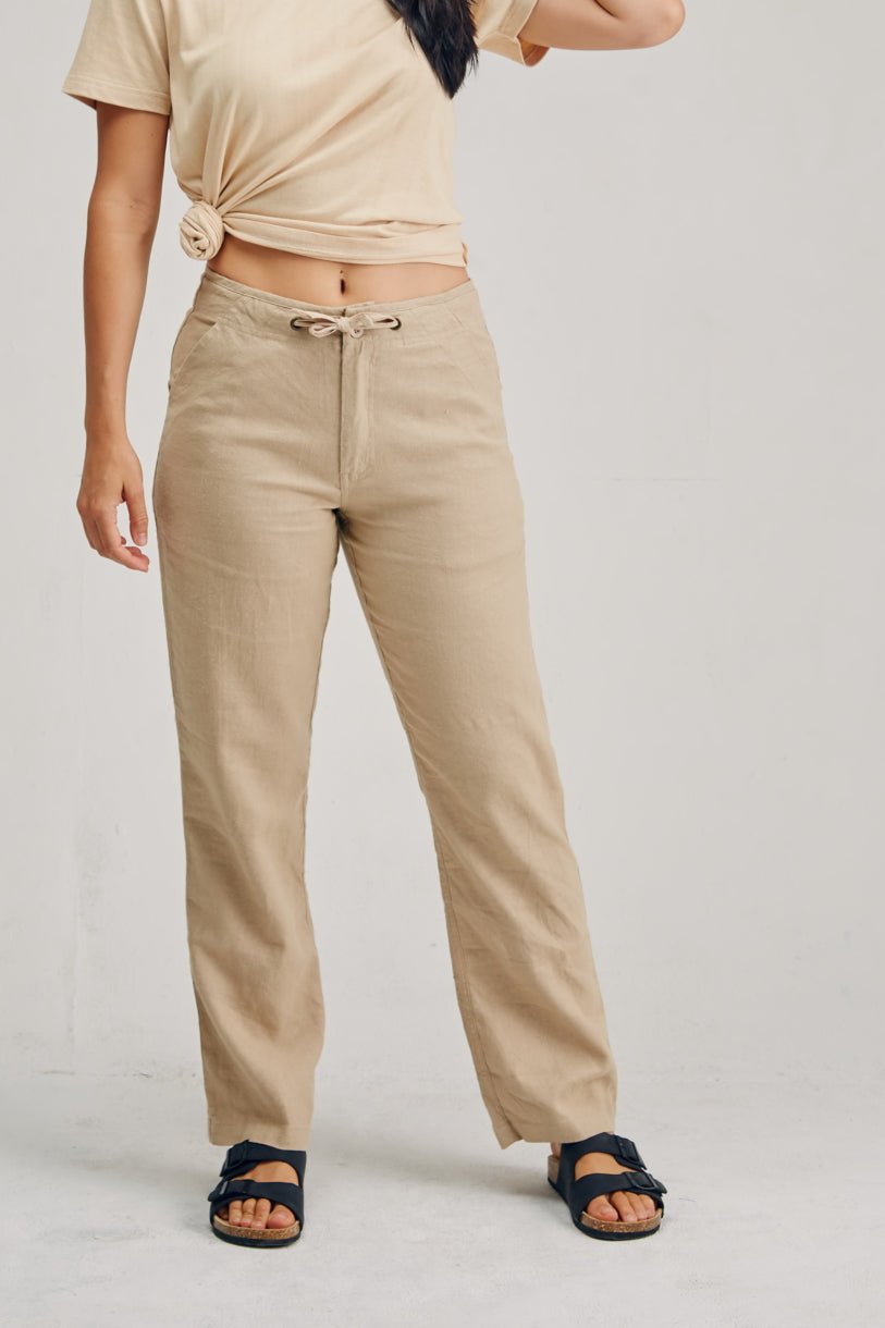 Ladies' Lightweight 100% Hemp Pants - Margaret River Hemp Co