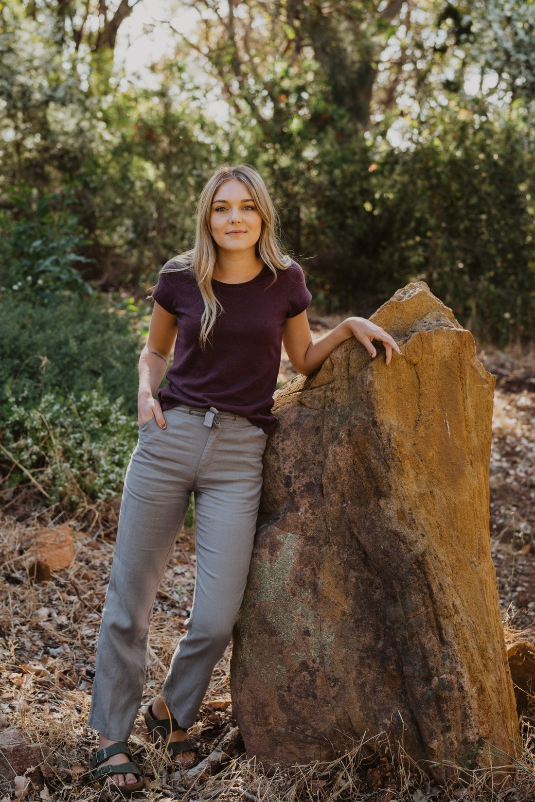 Ladies' Lightweight 100% Hemp Pants - Margaret River Hemp Co