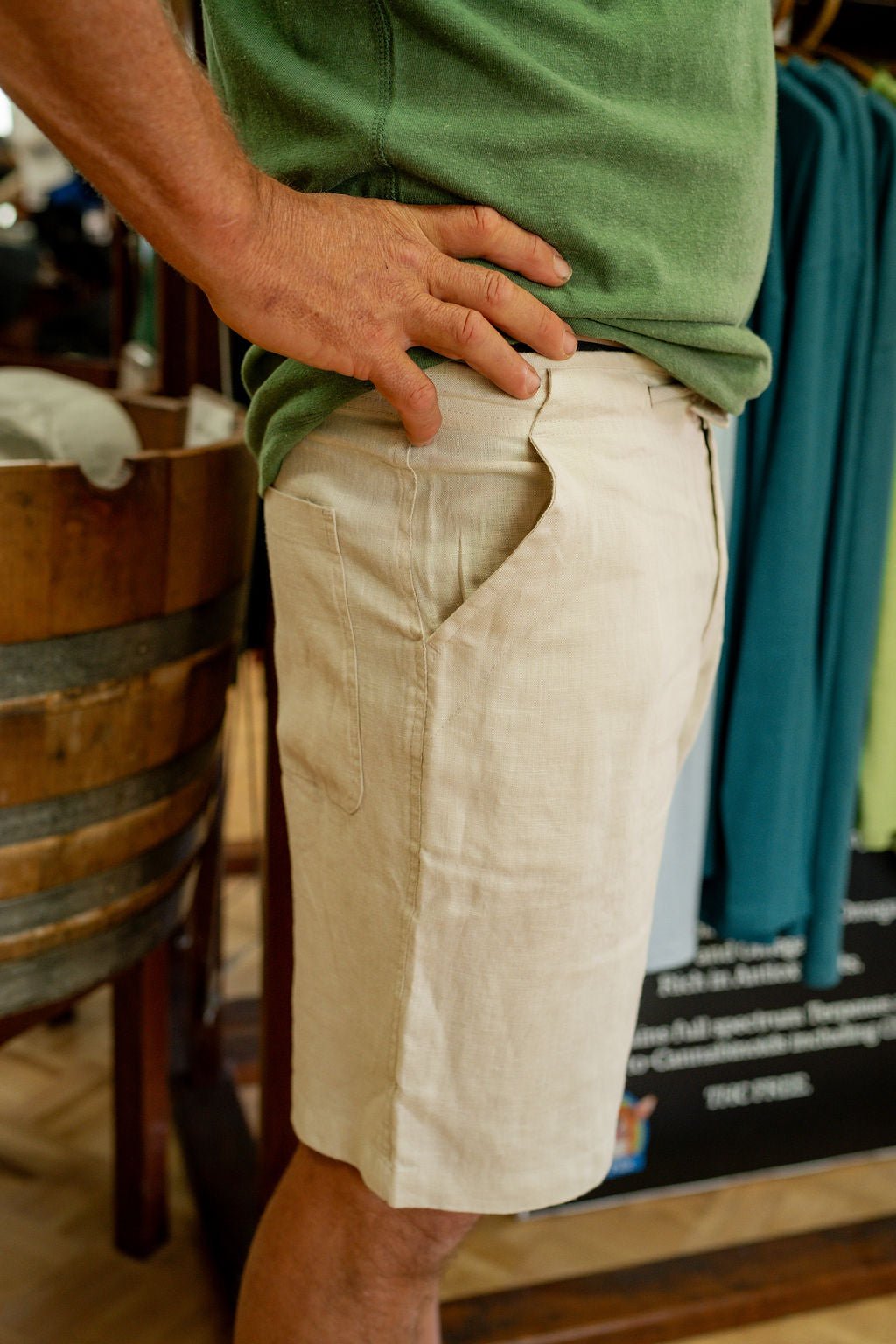 Men's 100% Hemp Shorts - Margaret River Hemp Co