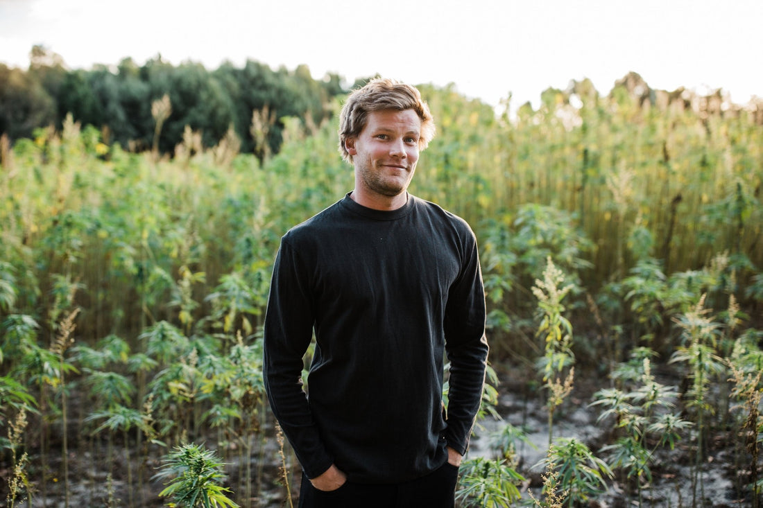 Men's Classic Hemp Long Sleeve T-Shirt - Margaret River Hemp Co