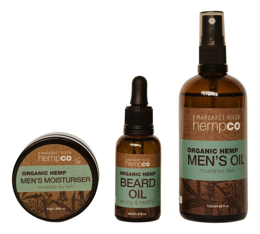 Men's Hemp Beard & Body Bundle - Margaret River Hemp Co