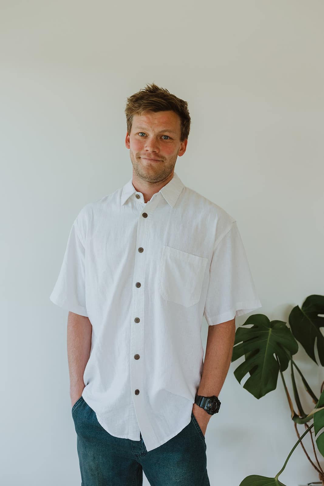 Men's Short Sleeve Hemp Rayon Shirt - Margaret River Hemp Co