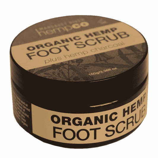 Organic Hemp Charcoal Foot Scrub - Margaret River Hemp Co