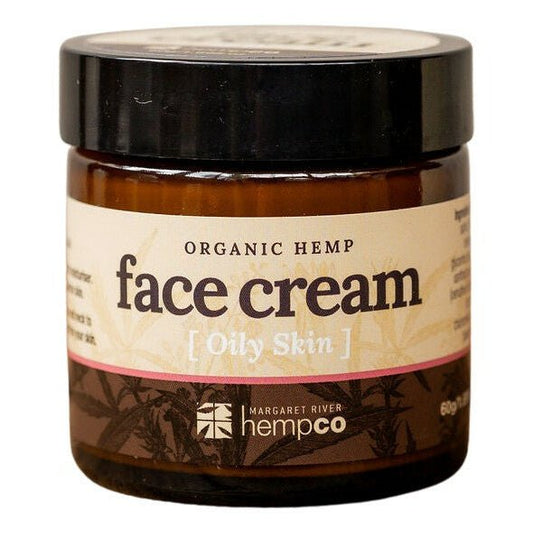Organic Hemp Face Moisturiser (oily skin) - Margaret River Hemp Co