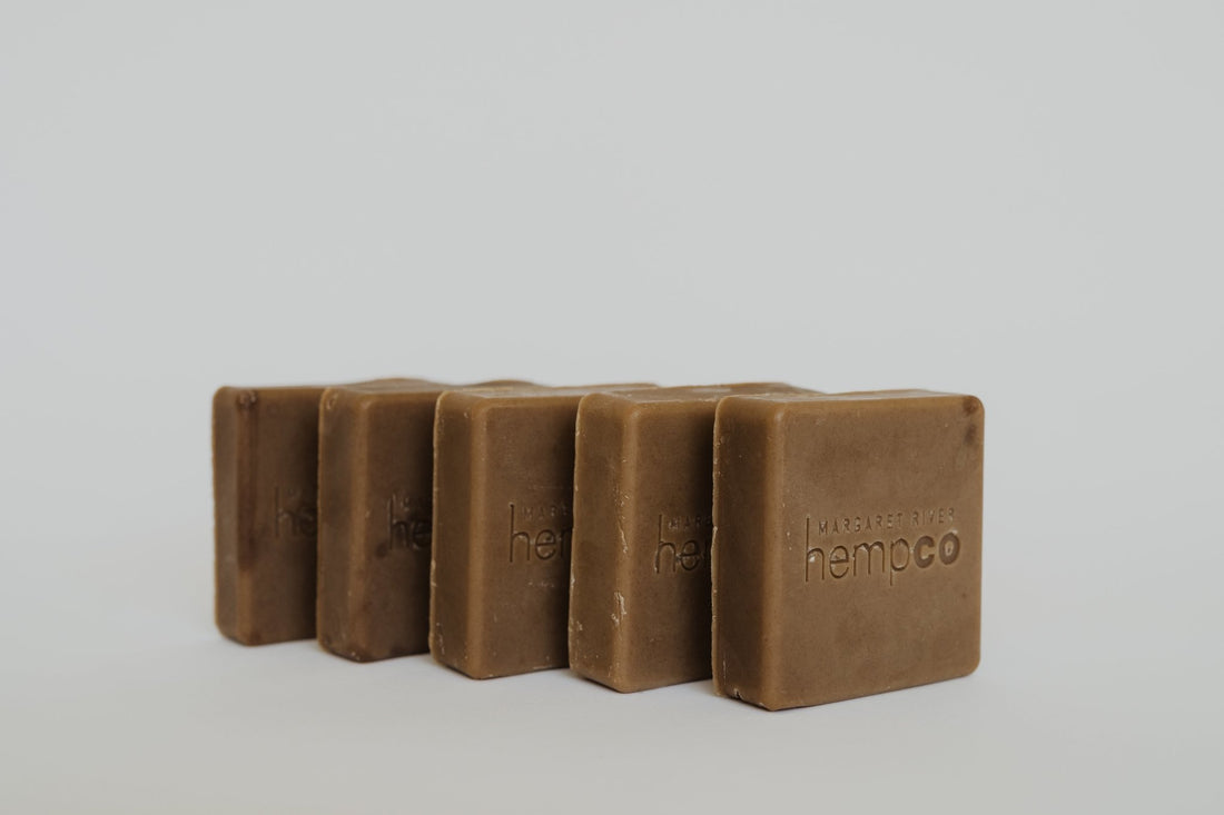 Organic Hemp & Patchouli Soap Bar - Single - Margaret River Hemp Co