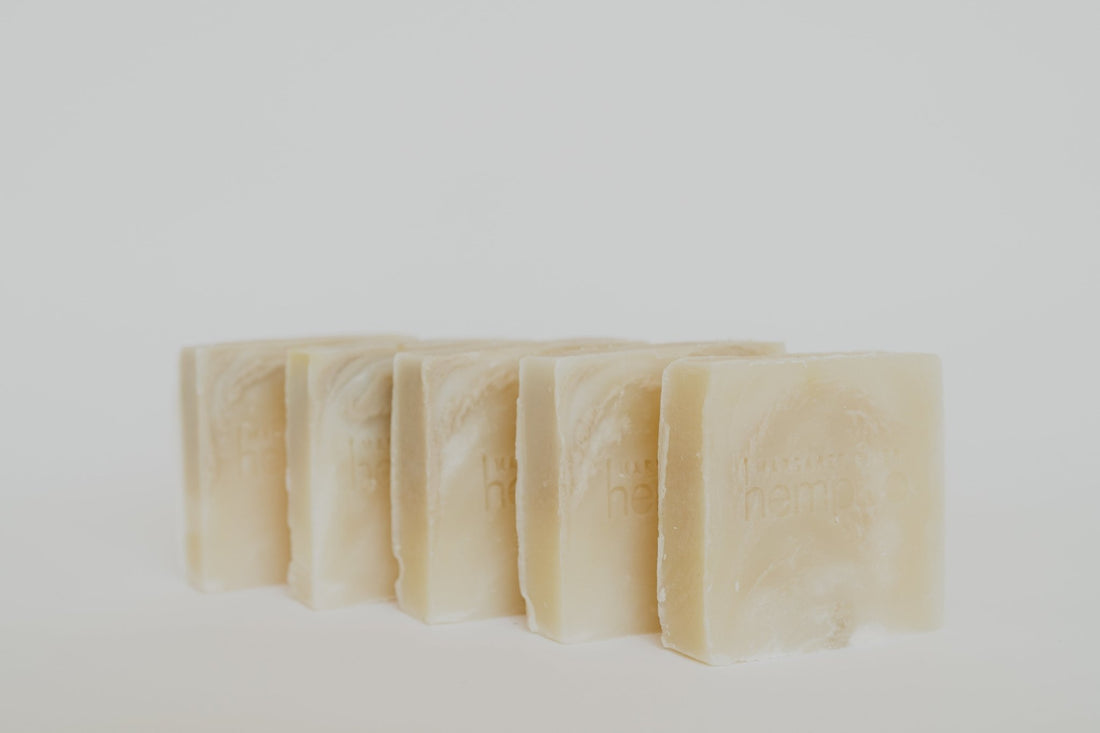 Organic Hemp Soap Bar - West Indian Lime & Rose Geranium - Margaret River Hemp Co