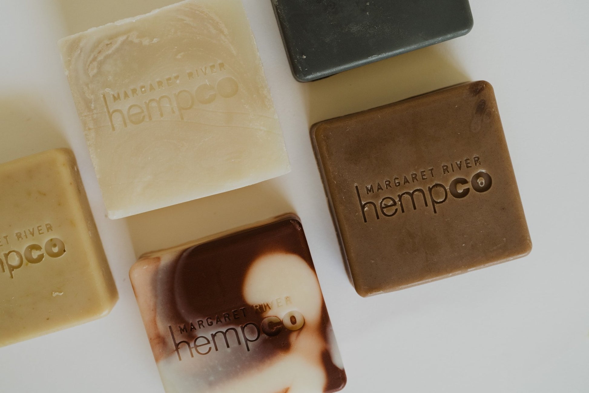 Organic Hemp Soap Bars - Pack of 5 Mixed - Margaret River Hemp Co