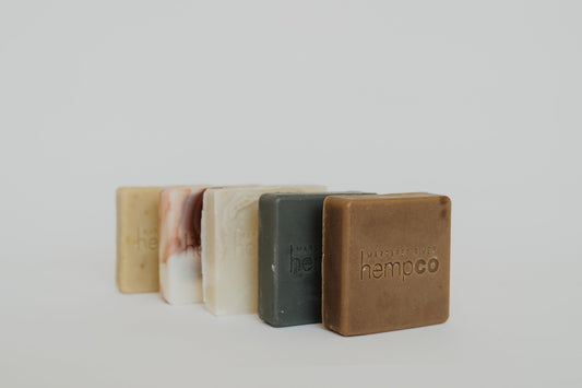 Organic Hemp Soap Bars - Pack of 5 Mixed - Margaret River Hemp Co