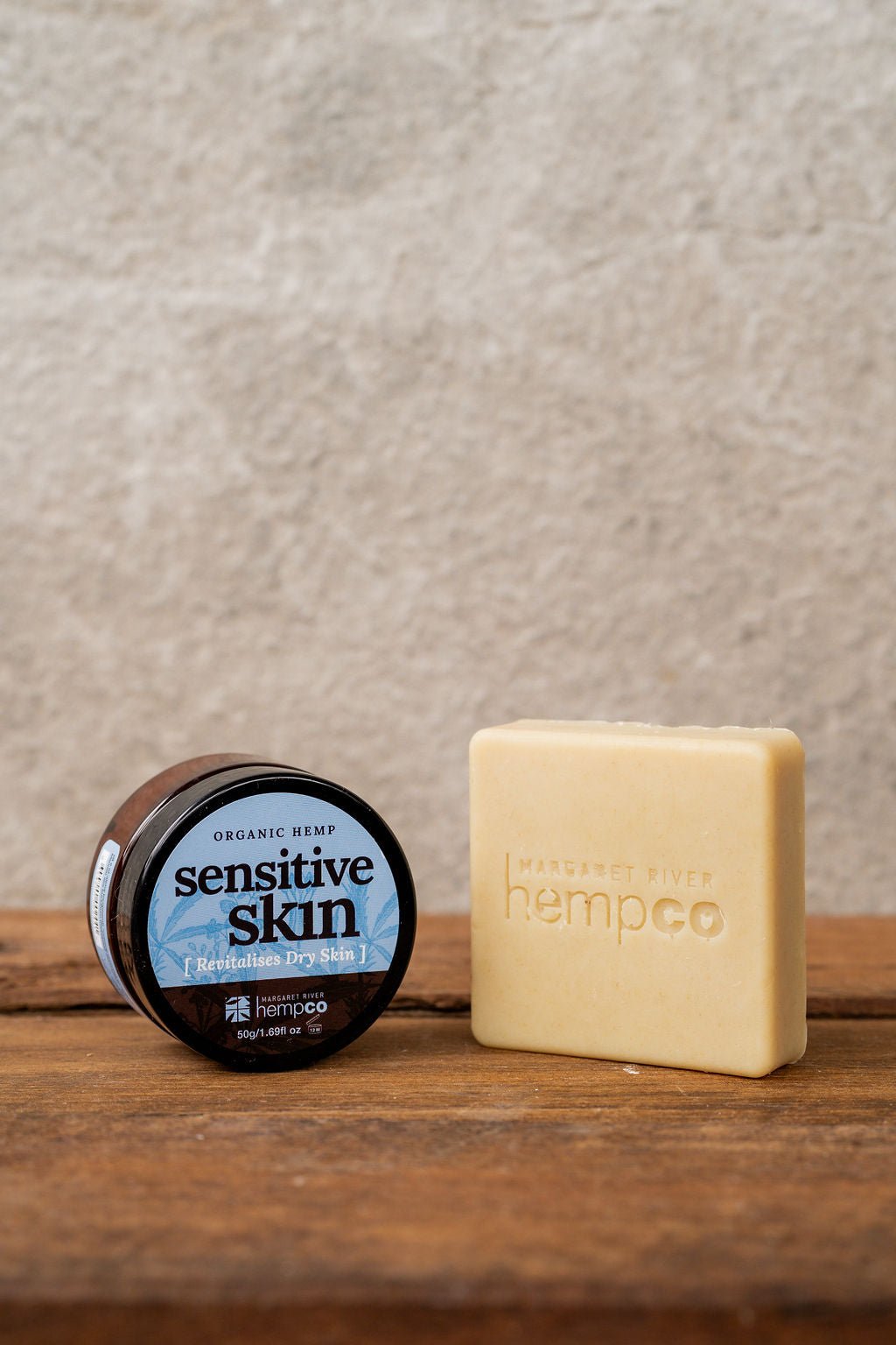 Sensitive Skin Bundle - Hemp Moisturiser & Lavender Soap - Margaret River Hemp Co